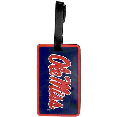 OLE MISS SOFT BAG TAG