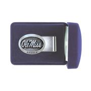 OLE MISS PEWTER MONEY CLIP