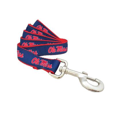 OLE MISS DOG LEASH