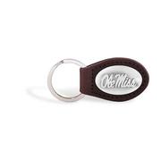 SMALL OLE MISS OVAL KEY CHAIN