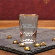 OLE MISS CLEAR SHOT GLASS