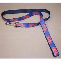 NYLON DOG LEASH  NAVY 4FT